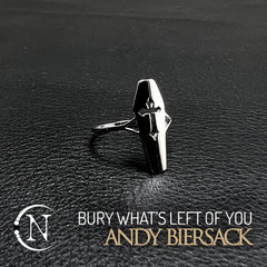 Ring ~ Bury What's Left of You by Andy Biersack ~ Limited Edition