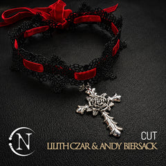 Black Lace Choker ~ Cut by Lilith Czar & Andy Biersack ~ Limited Edition