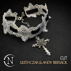 White Lace Choker ~ Cut by Lilith Czar & Andy Biersack ~ Limited Edition