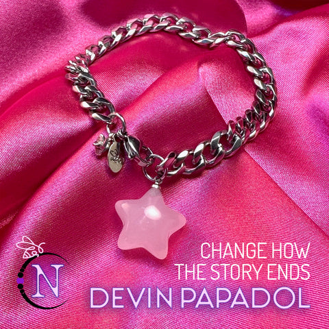 Chain Bracelet ~ Change How The Story Ends by Devin Papadol