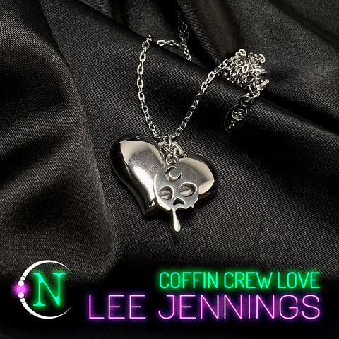 Choker/Necklace ~ Coffin Crew Love by Lee Jennings