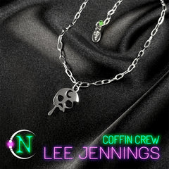 Choker/Necklace ~ Coffin Crew by Lee Jennings