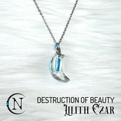 Destruction of Beauty Holiday 2023 Vial Necklace by Lilith Czar ~ Limited