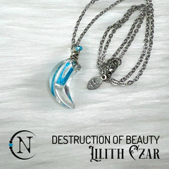 Destruction of Beauty Holiday 2023 Vial Necklace by Lilith Czar ~ Limited