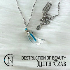 Destruction of Beauty Holiday 2023 Vial Necklace by Lilith Czar ~ Limited