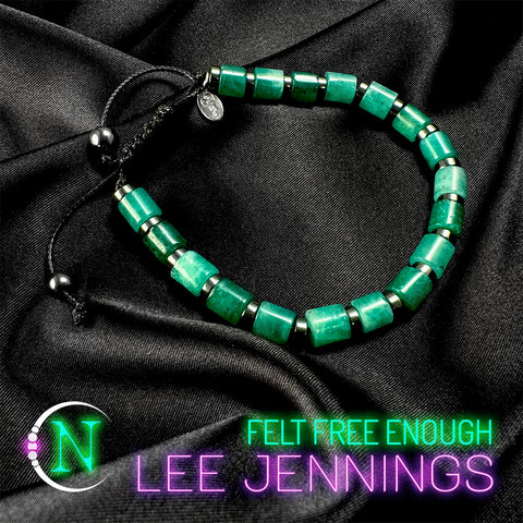 Adjustable Bracelet ~ Felt Free Enough by Lee Jennings