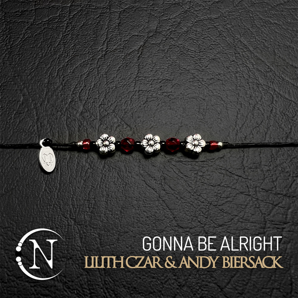 Red Gonna Be Alright NTIO Bracelet by Lilith Czar and Andy Biersack