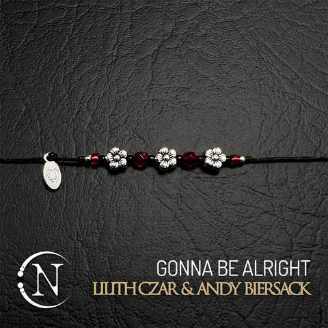 Red Gonna Be Alright NTIO Bracelet by Lilith Czar and Andy Biersack