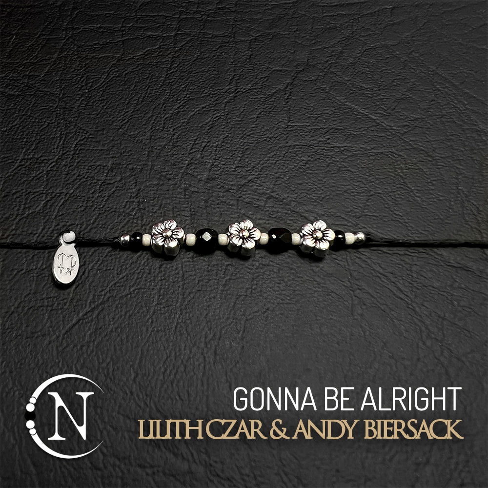 White Gonna Be Alright NTIO Bracelet by Lilith Czar and Andy Biersack