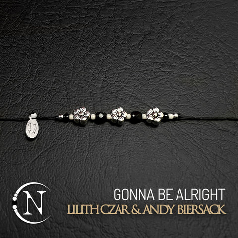White Gonna Be Alright NTIO Bracelet by Lilith Czar and Andy Biersack