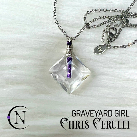 Graveyard Girl Holiday 2023 Vial Necklace by Chris Cerulli ~ Limited