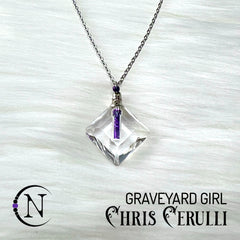 Graveyard Girl Holiday 2023 Vial Necklace by Chris Cerulli ~ Limited