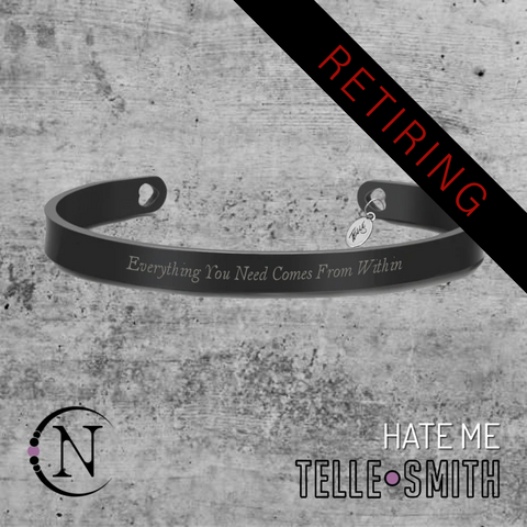 Hate Me Cuff Bracelet by Telle Smith *4 of Each Left!