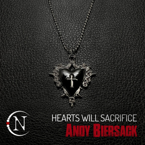 Black ~ Hearts Will Sacrifice Necklace by Andy Biersack