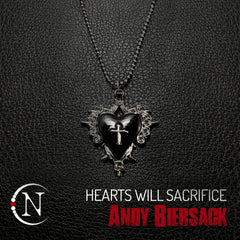 Black ~ Hearts Will Sacrifice Necklace by Andy Biersack
