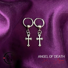 Earrings ~ Angel of Death NTIO by Johnnie Guilbert