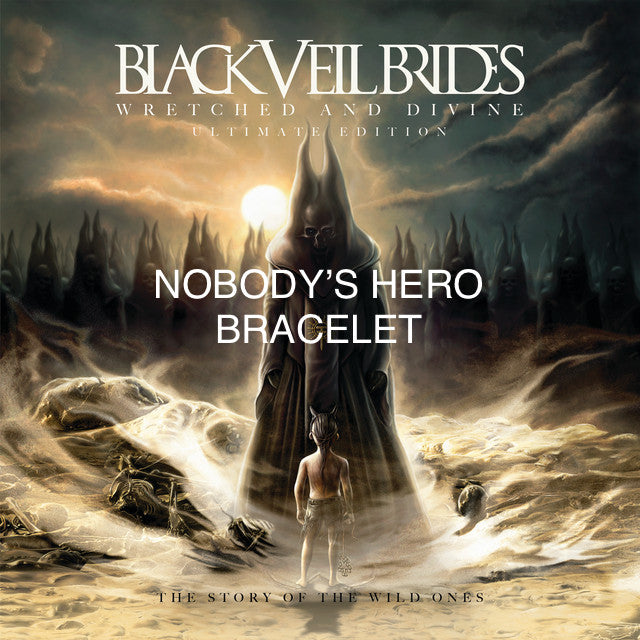 Nobody's Hero NTIO Bracelet by Andy Biersack ~ 50 Available