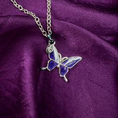 Necklace ~ Stay Happy Not Crappy by Johnnie Guilbert