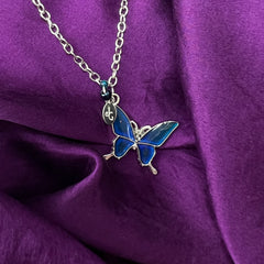 Necklace ~ Stay Happy Not Crappy by Johnnie Guilbert