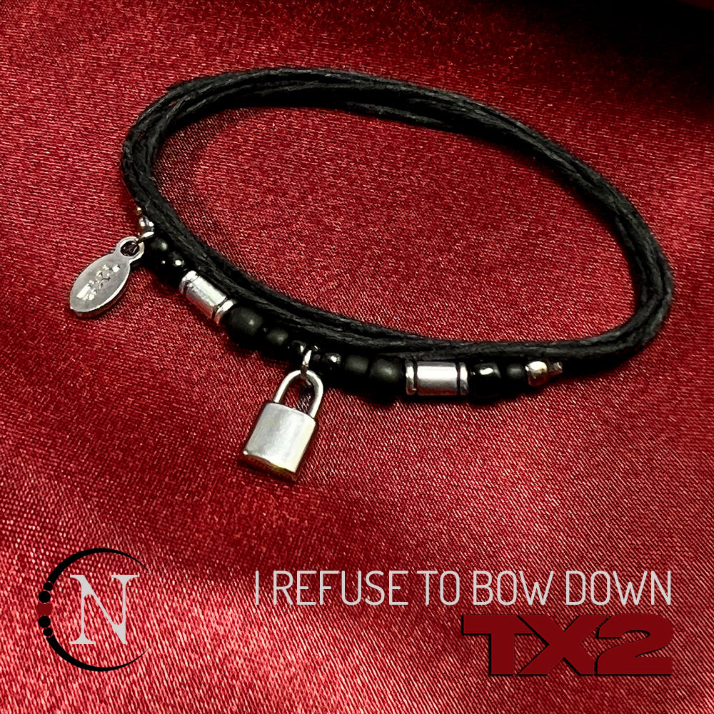 I Refuse To Bow Down NTIO Bracelet by TX2