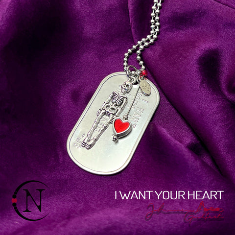 ZOMBIE Lyric Tag ~ I Want Your Heart by Johnnie Guilbert ~ LIMITED EDITION