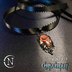 Choker/Necklace ~ I Won't R.I.P by Chris Cerulli ~ Limited Edition