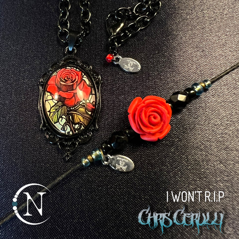 Red Bundle ~ I Won't R.I.P Bracelet/Necklace Bundle by Chris Ceurlli