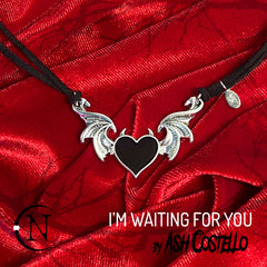 Choker/Necklace ~ I’m Waiting for You by Ash Costello