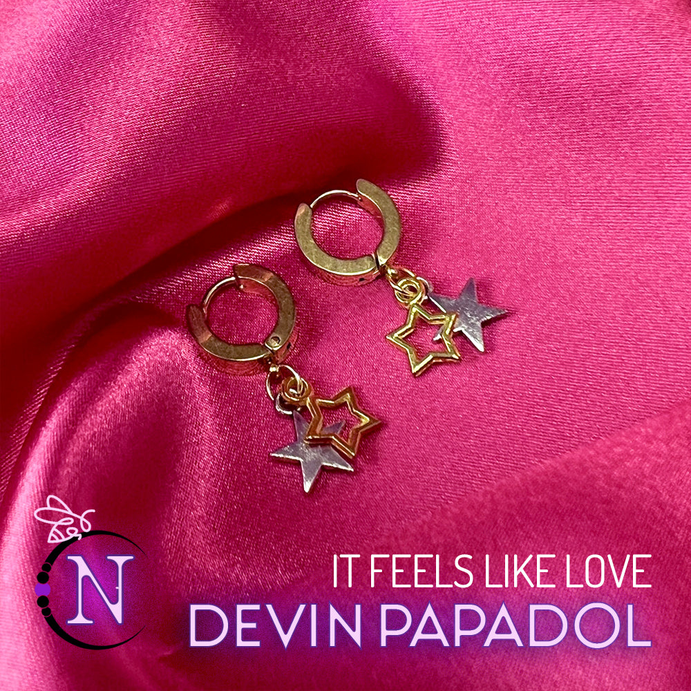 Earrings ~ It Feels Like Love by Devin Papadol ~ Limited Edition