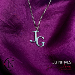 JG Initials Neckalce by Johnnie Guilbert ~ Limited Edition PRE-ORDER