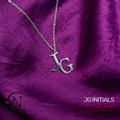 JG Initials Neckalce by Johnnie Guilbert ~ Limited Edition PRE-ORDER