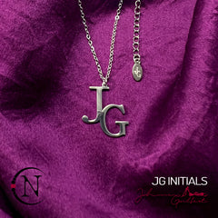 JG Initials Neckalce by Johnnie Guilbert ~ Limited Edition PRE-ORDER