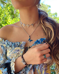 Necklace ~ Stay Happy Not Crappy by Johnnie Guilbert