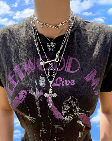 5 Piece Johnnie Guilbert Necklace/Choker Stack