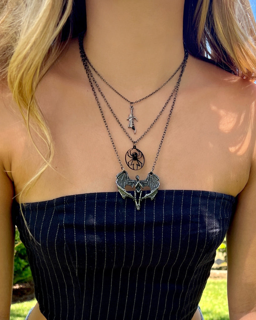 Crying On The Inside Dying On The Outside Friendship Necklaces by Johnnie Guilbert