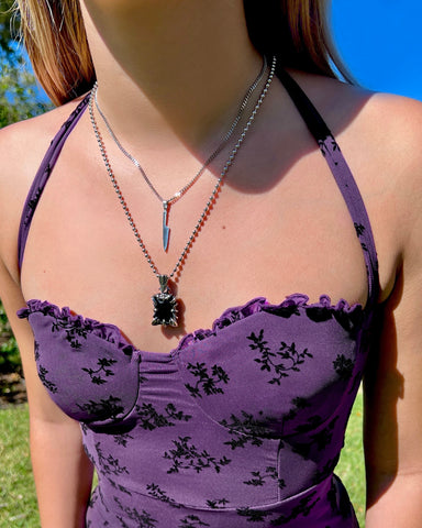 Pointy Pieces Johnnie Guilbert Necklace/Choker Stack