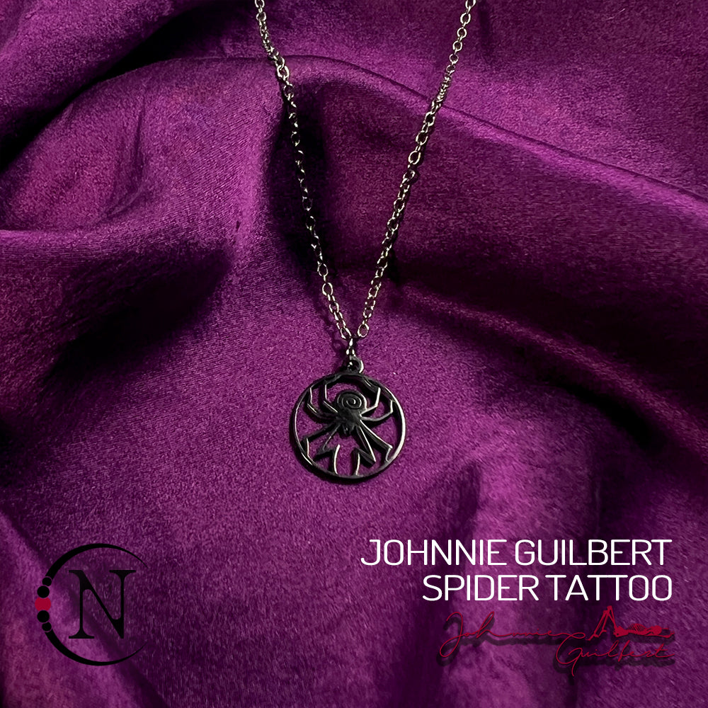 Necklace ~ Johnnie Guilbert Petite Spider Tattoo ~ LIMITED EDITION