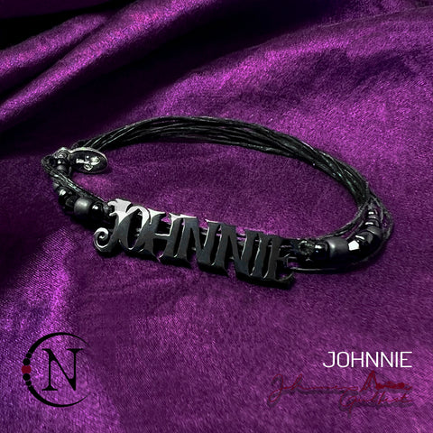 Johnnie NTIO Nameplate Bracelet by Johnnie Guilbert ~ Limited Edition