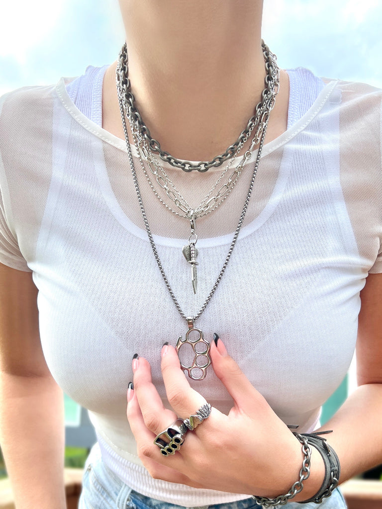 Bloody Knuckles NTIO Necklace by Kellin Quinn