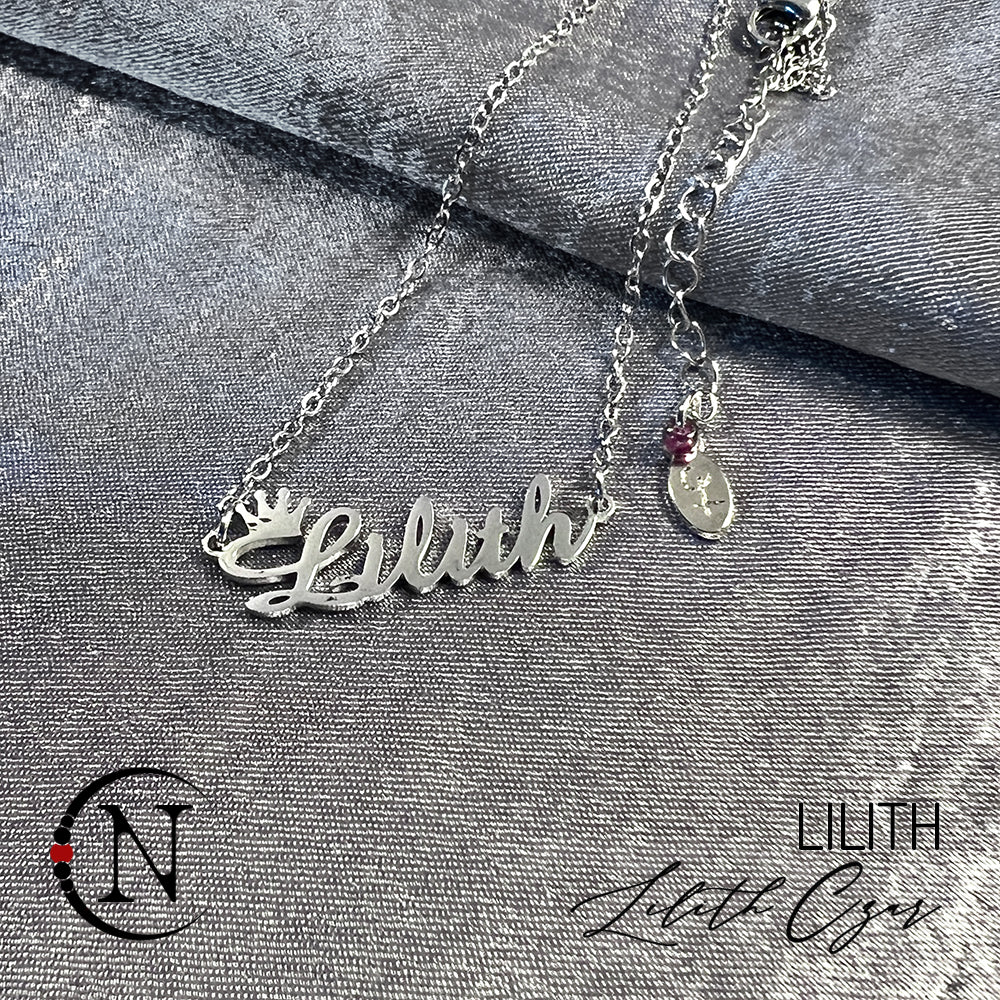 Lilith Nameplate Necklace by Lilith Czar ~ Limited Edition