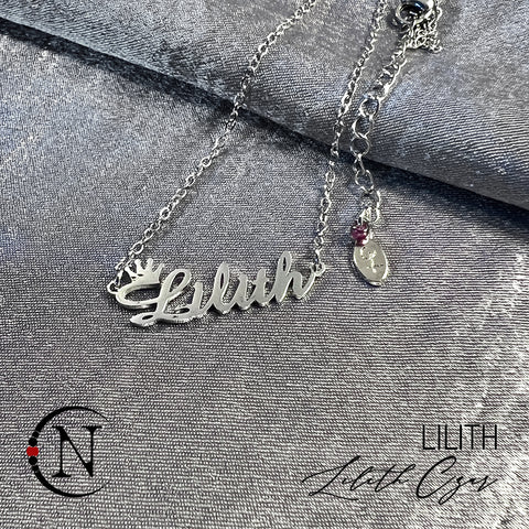 Lilith Nameplate Necklace by Lilith Czar ~ Limited Edition
