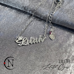 Lilith Nameplate Necklace by Lilith Czar ~ Limited Edition