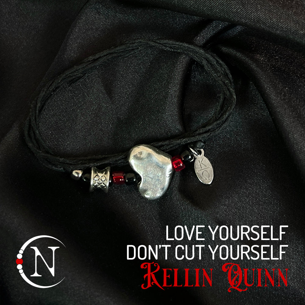 Love Yourself Don't Cut Yourself Re-Release NTIO Bracelet by Kellin Quinn