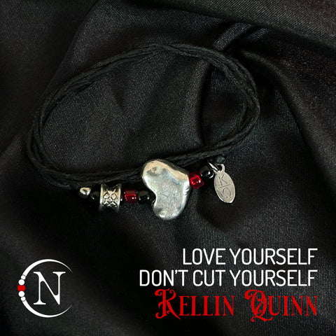 Love Yourself Don't Cut Yourself Re-Release NTIO Bracelet by Kellin Quinn