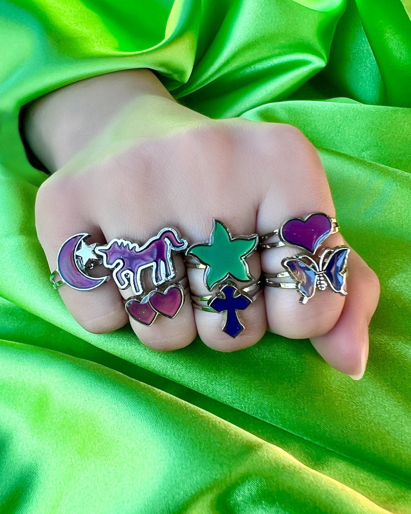 Talk All Night Holiday 2024 Mood Ring by Remington Leith