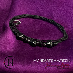 My Heart's A Wreck NTIO Bracelet by Johnnie Guilbert