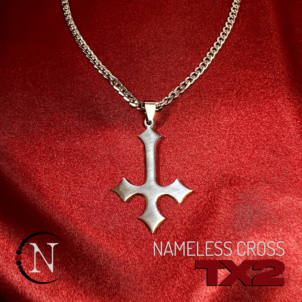 Nameless Cross Necklace by TX2