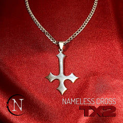 Nameless Cross Necklace by TX2