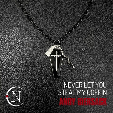Never Let You Steal My Coffin NTIO Necklace by Andy Biersack *7 More!