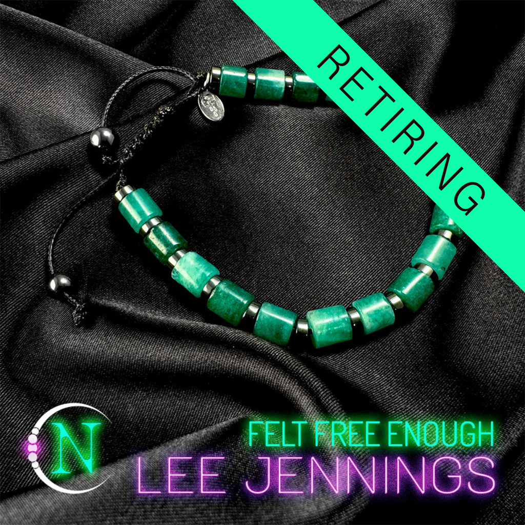 Adjustable Bracelet ~ Felt Free Enough by Lee Jennings